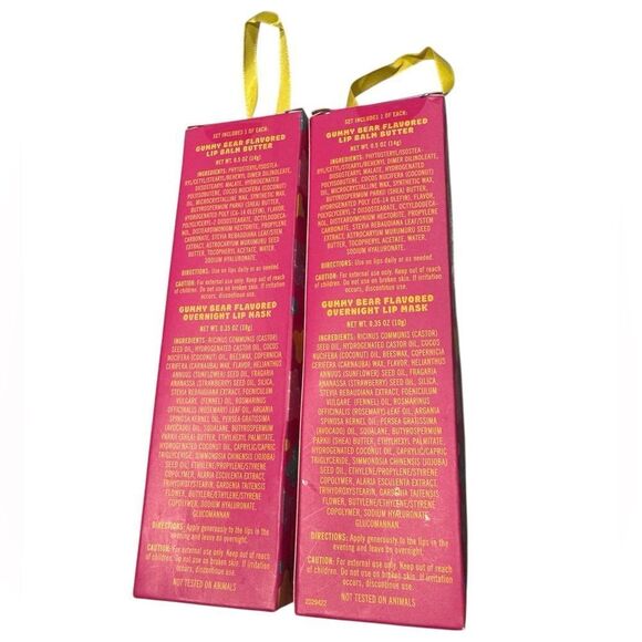 Trader Joe's Gummy Bear Flavored Lip Duo Set (Lot of 2) - Picture 2 of 2